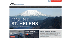 Desktop Screenshot of mtsthelensinfo.com